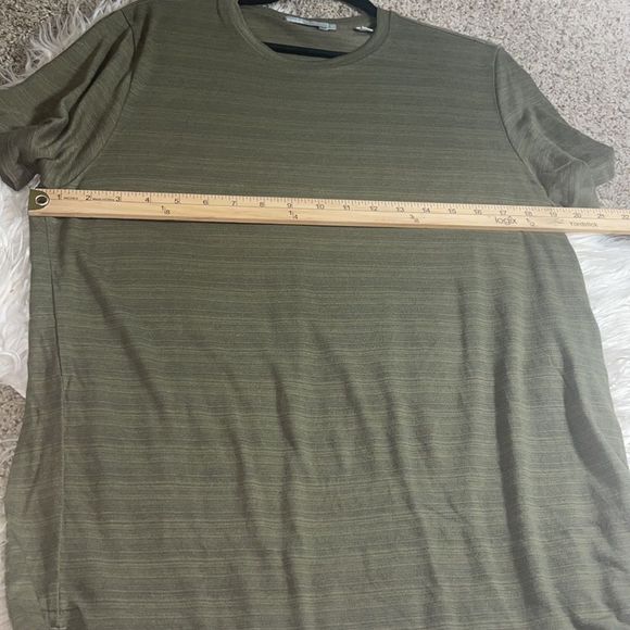 Vince t-shirt mens size medium olive Crew Neck - Picture 7 of 9